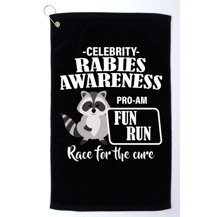 Cure For Rabies Fun Run Platinum Collection Golf Towel