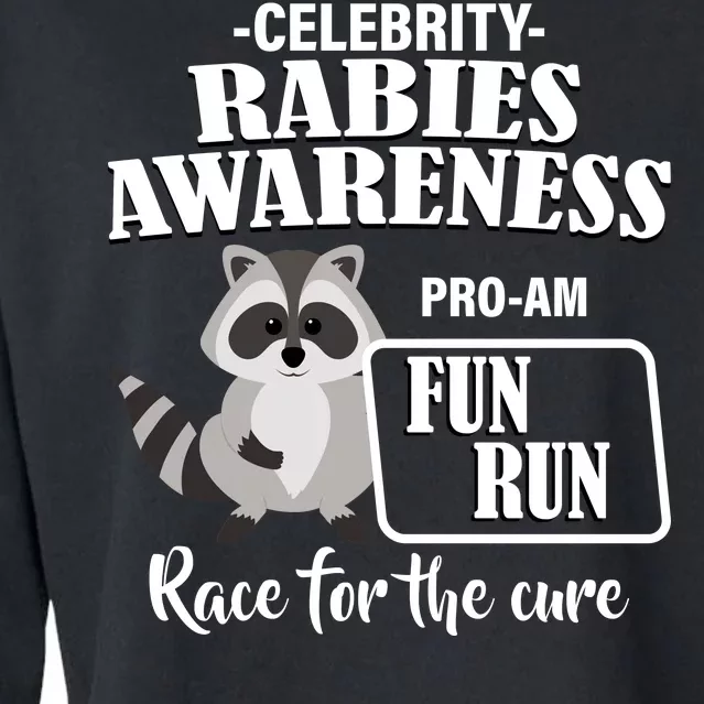 Cure For Rabies Fun Run Cropped Pullover Crew