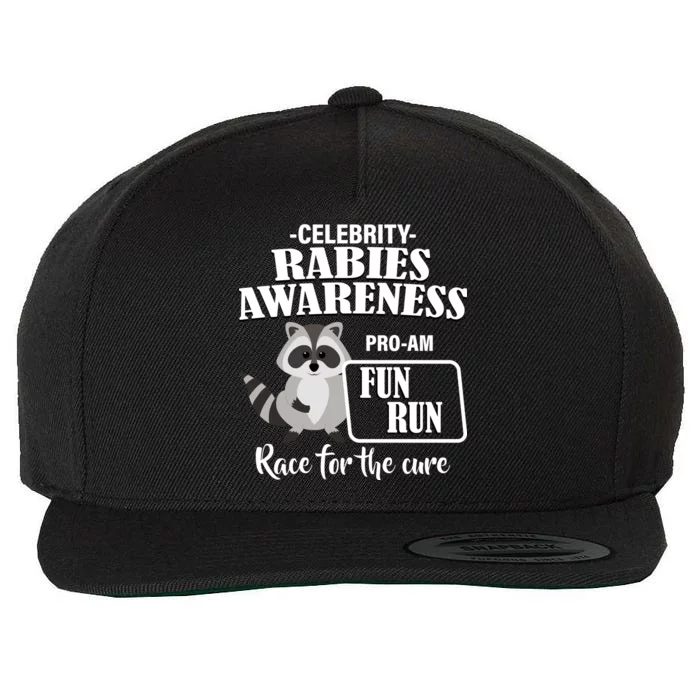 Cure For Rabies Fun Run Wool Snapback Cap