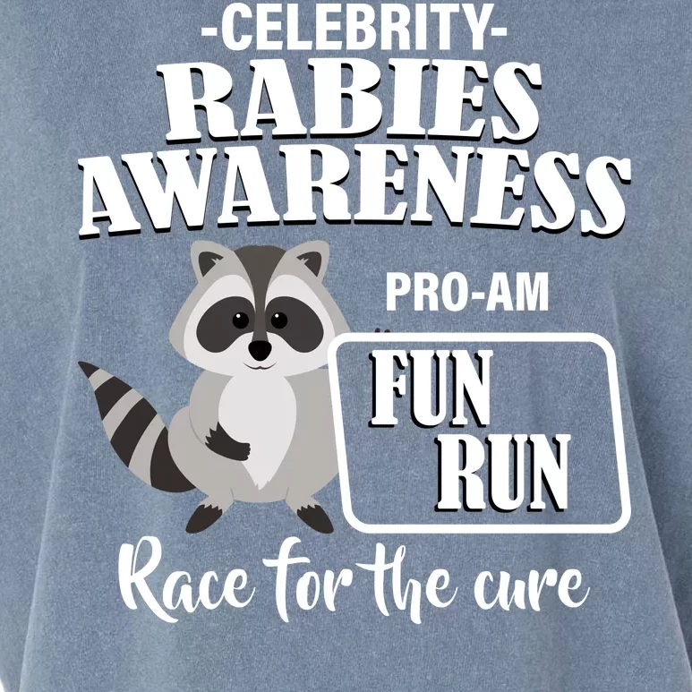 Cure For Rabies Fun Run Garment-Dyed Women's Muscle Tee