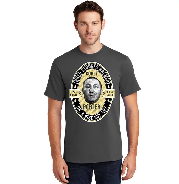 Curly Porter Three Stooges Tall T-Shirt