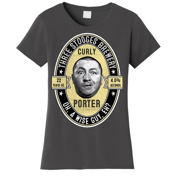 Curly Porter Three Stooges Women's T-Shirt