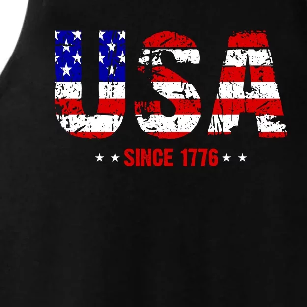 Chill Usa Since 1776 Ladies Tri-Blend Wicking Tank