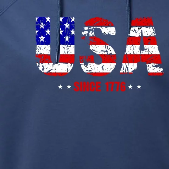 Chill Usa Since 1776 Performance Fleece Hoodie