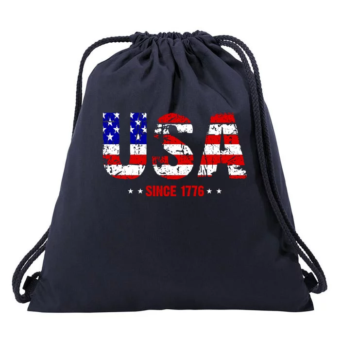 Chill Usa Since 1776 Drawstring Bag