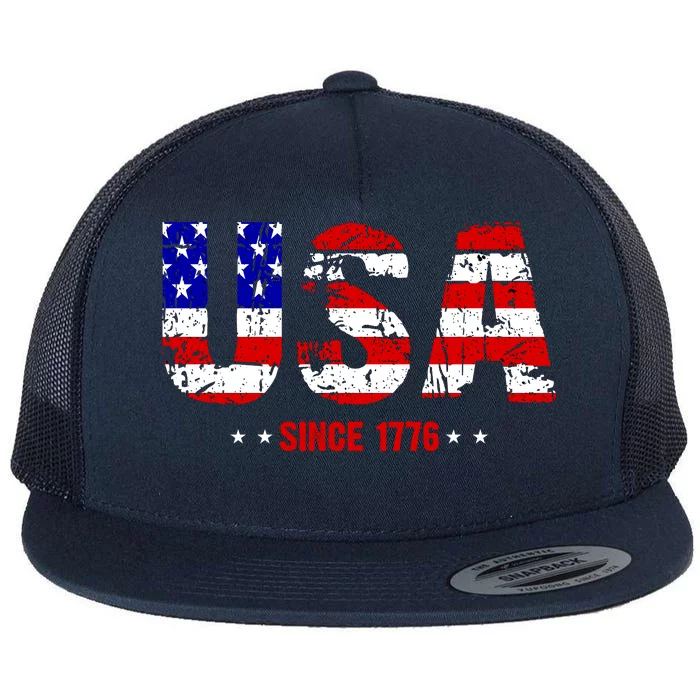 Chill Usa Since 1776 Flat Bill Trucker Hat