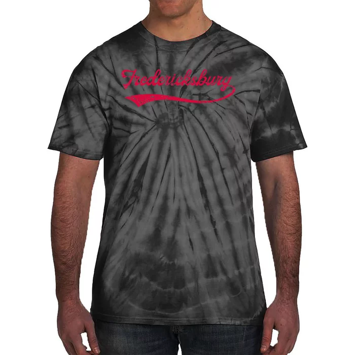 College University Style Fredericksburg National Baseball Tie-Dye T-Shirt