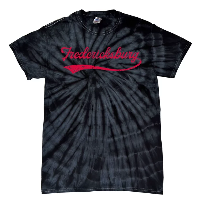 College University Style Fredericksburg National Baseball Tie-Dye T-Shirt