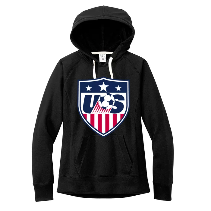 Cool Usa Soccer Team Jersey Women's Fleece Hoodie