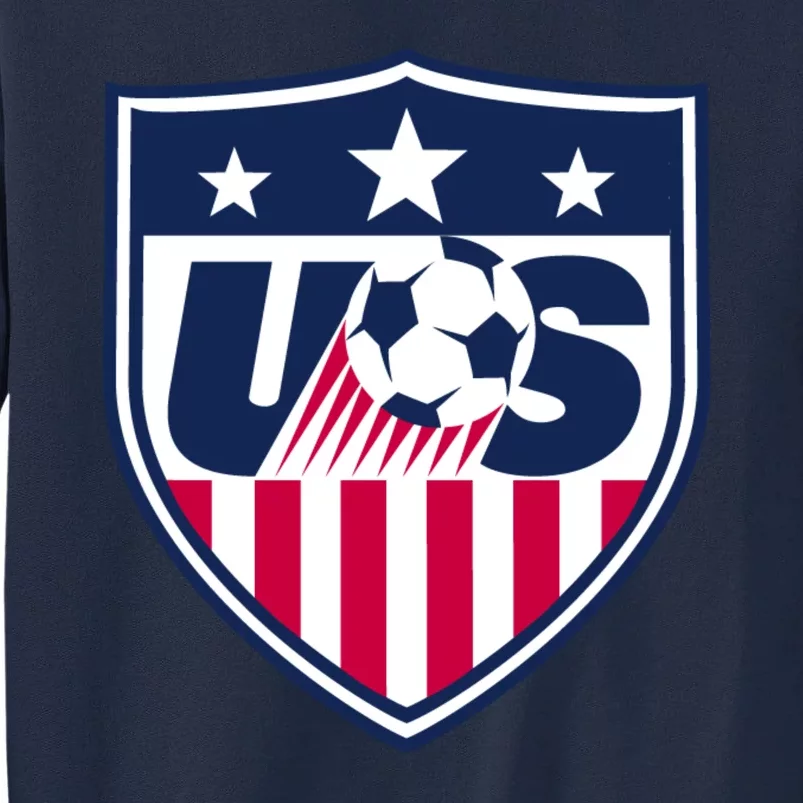 Cool Usa Soccer Team Jersey Tall Sweatshirt