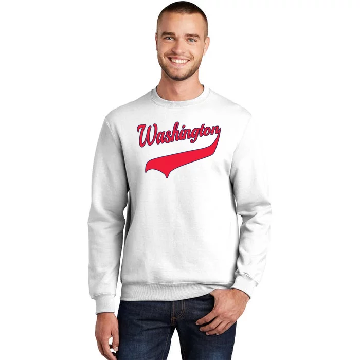 College University Style Washington National Baseball Sport Sweatshirt