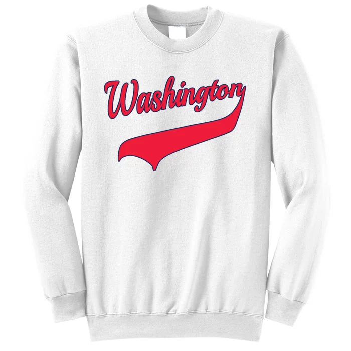 College University Style Washington National Baseball Sport Sweatshirt