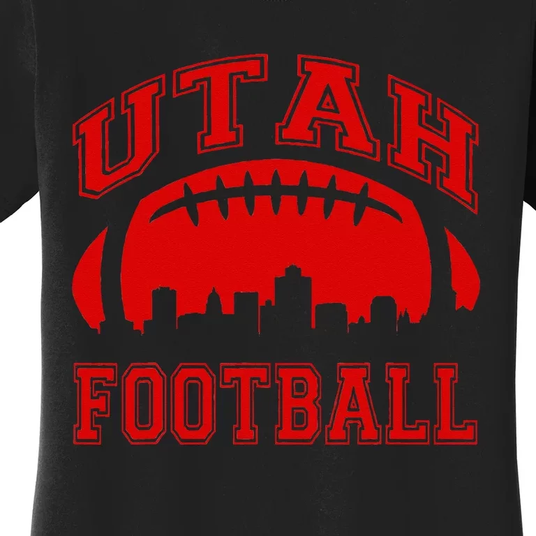 College University Style Utah Football Sports Gift Women's T-Shirt