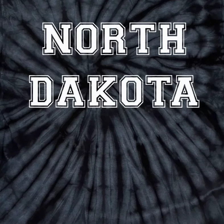 College University Style North Dakota Sports Fan Gift Tie-Dye T-Shirt