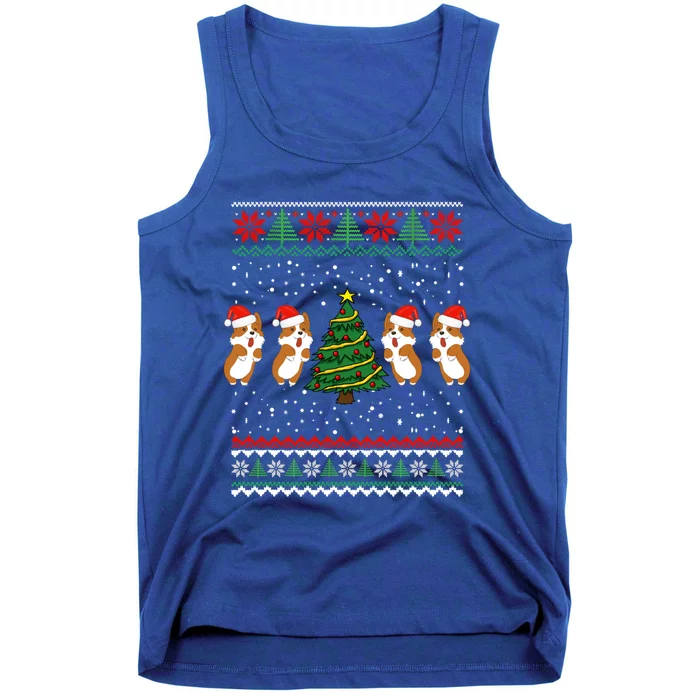 Christmas Ugly Sweater Corgi Gift Xmas Tree Decorations Funny Cute Gift Tank Top