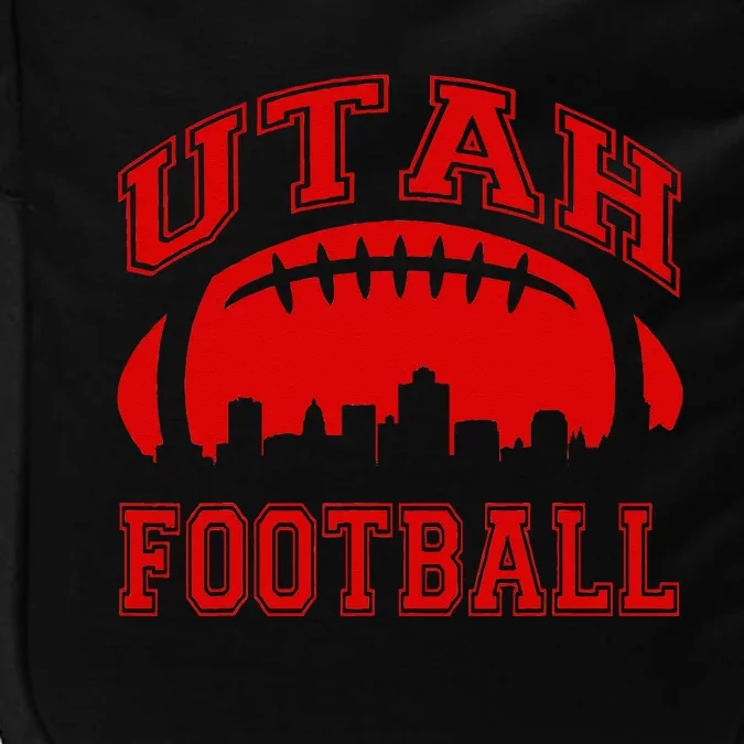 College University Style Utah Football Sports Gift Impact Tech Backpack