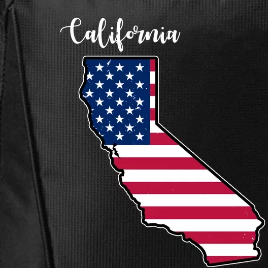 California United States Map City Backpack