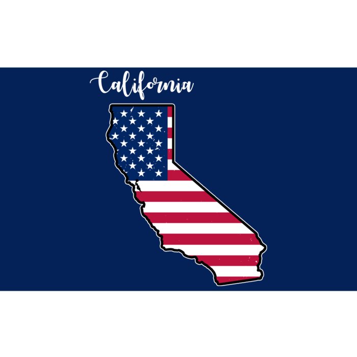 California United States Map Bumper Sticker