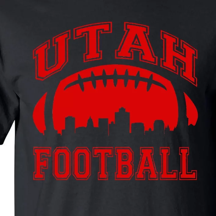 College University style Utah Football Sports Gift Tall T-Shirt