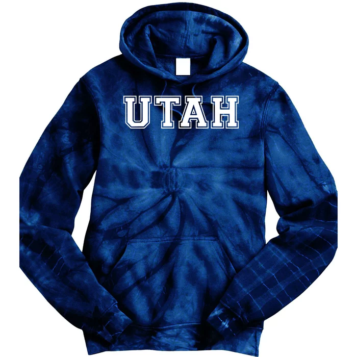 College University Style Utah Sport Gift Tie Dye Hoodie