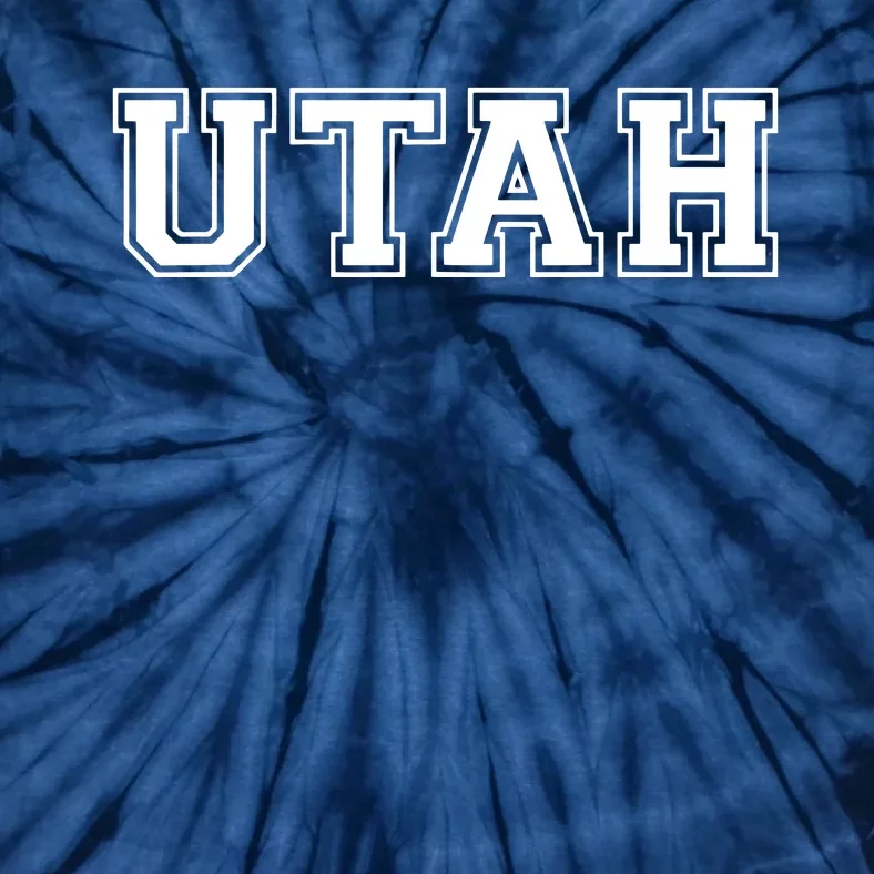 College University Style Utah Sport Gift Tie-Dye T-Shirt