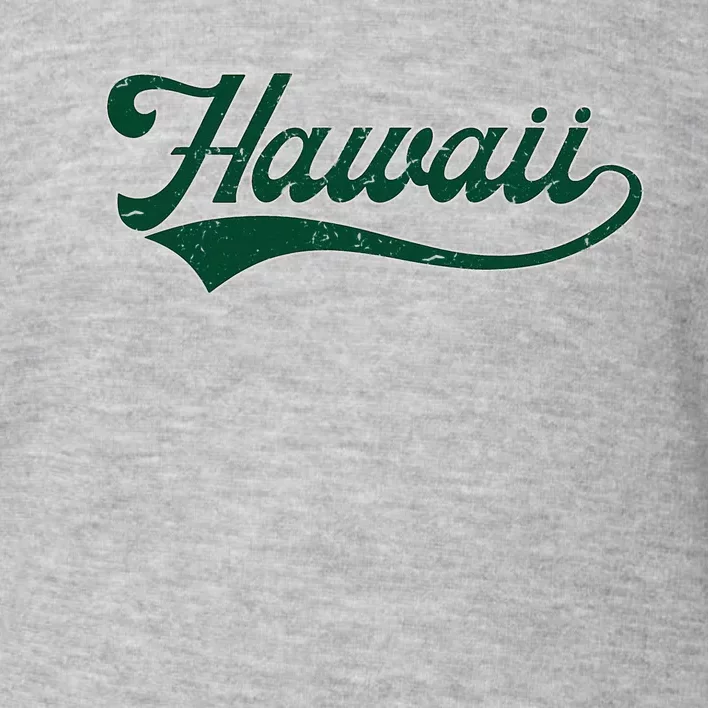 College University Style Hawaii Baseball Sport Toddler Sweatshirt