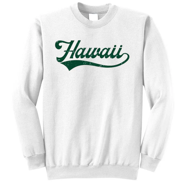 College University Style Hawaii Baseball Sport Sweatshirt