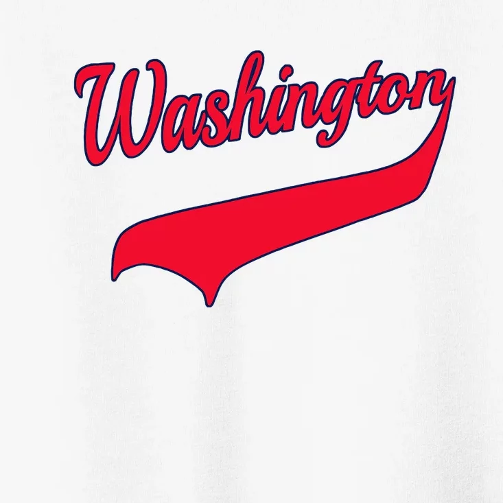 College University Style Washington National Baseball Sport Toddler T-Shirt