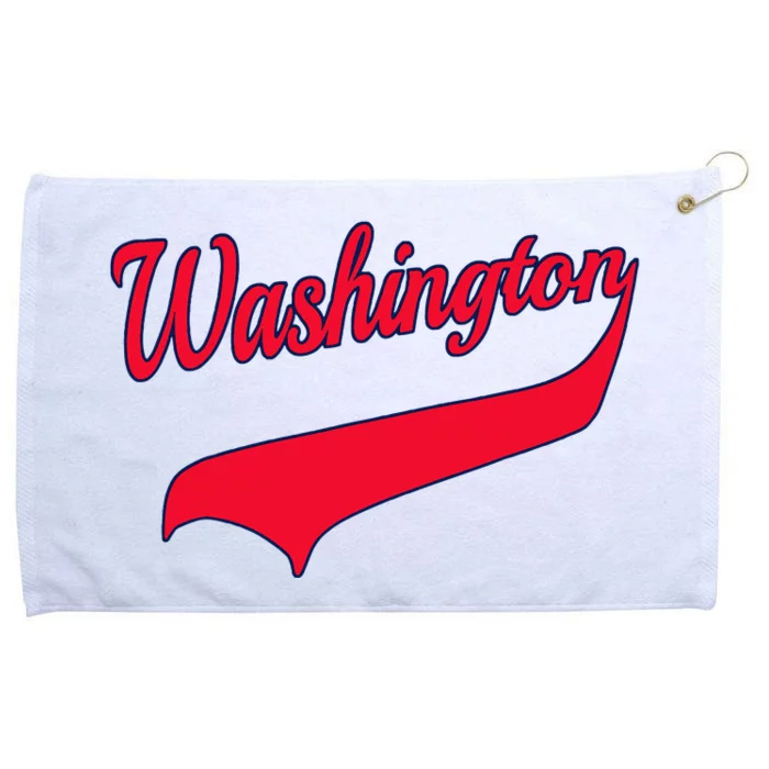 College University Style Washington National Baseball Sport Grommeted Golf Towel