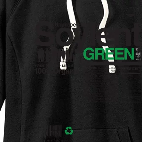 Contents Unprocessed Soylent Green Women's Fleece Hoodie