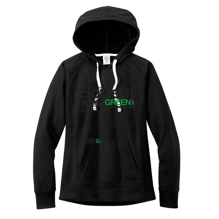 Contents Unprocessed Soylent Green Women's Fleece Hoodie