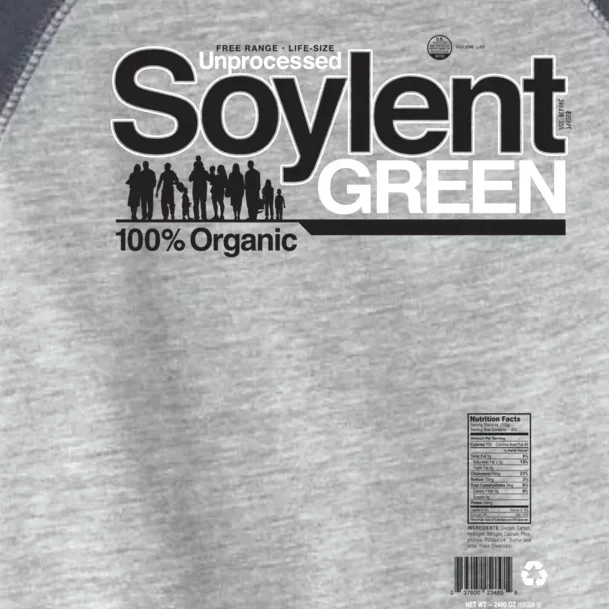 Contents Unprocessed Soylent Green (On Green) Toddler Fine Jersey T-Shirt