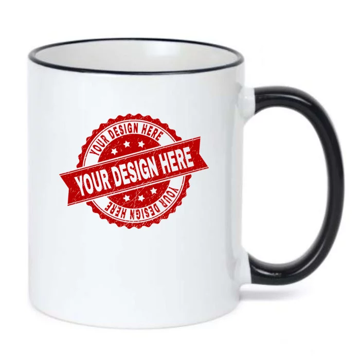 Custom Design Upload Create Your Own Black Color Changing Mug