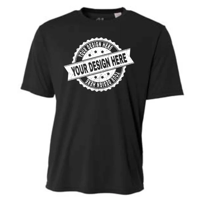 Custom Design Upload Create Your Own Cooling Performance Crew T-Shirt