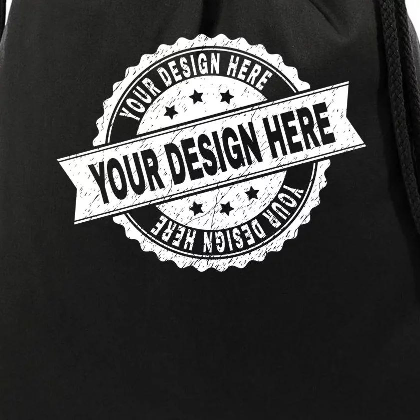 Custom Design Upload Create Your Own Drawstring Bag