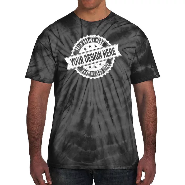 Custom Design Upload Create Your Own Tie-Dye T-Shirt