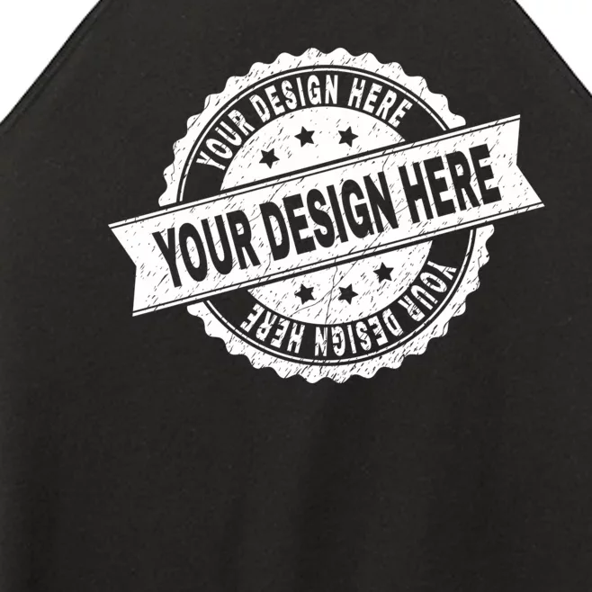 Custom Design Upload Create Your Own Women’s Perfect Tri Rocker Tank