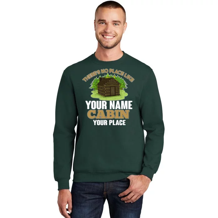 Custom Cabin Camping Trip Personalize Sweatshirt