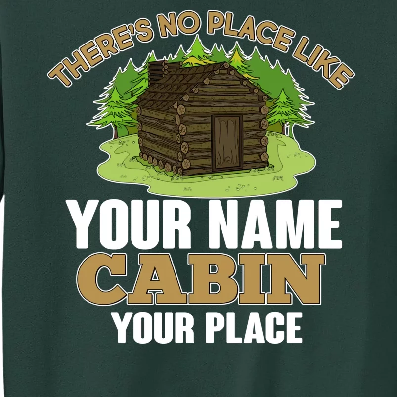 Custom Cabin Camping Trip Personalize Sweatshirt