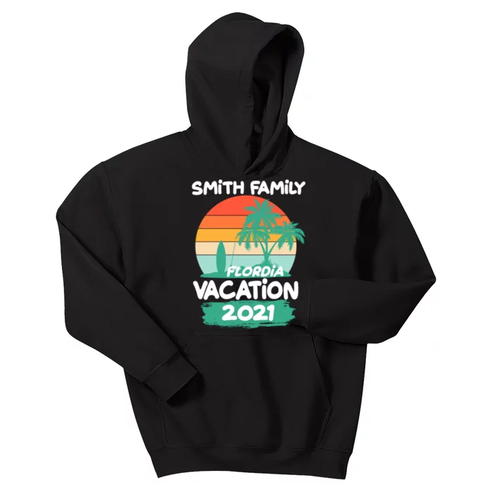 Custom Family Vacation Personalize Design Kids Hoodie