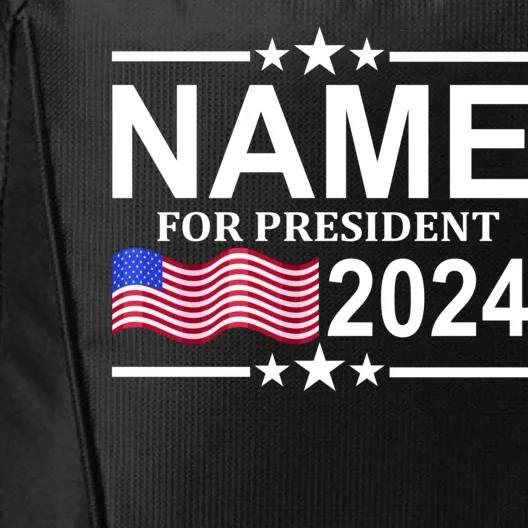 Custom Name For Present 2024 Election City Backpack