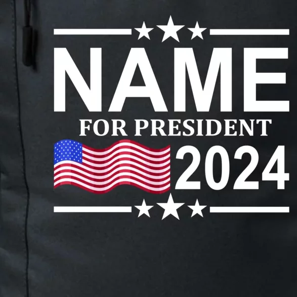 Custom Name For Present 2024 Election Daily Commute Backpack