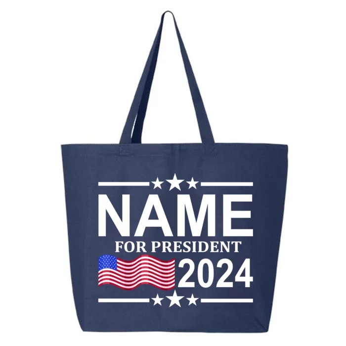 Custom Name For Present 2024 Election 25L Jumbo Tote