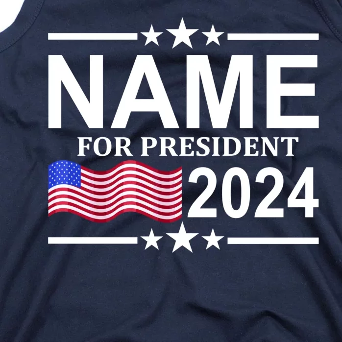 Custom Name For Present 2024 Election Tank Top