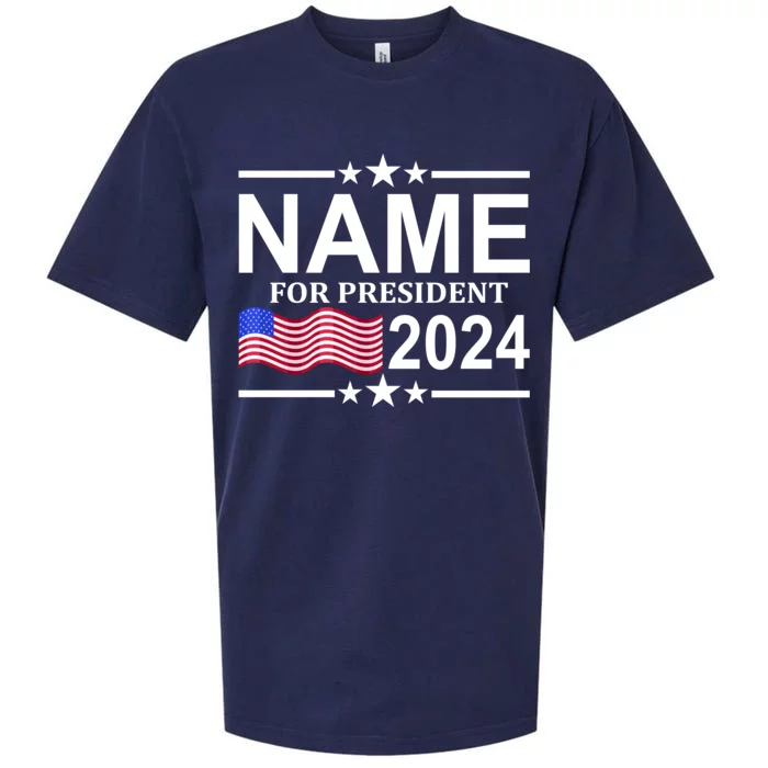 Custom Name For Present 2024 Election Sueded Cloud Jersey T-Shirt