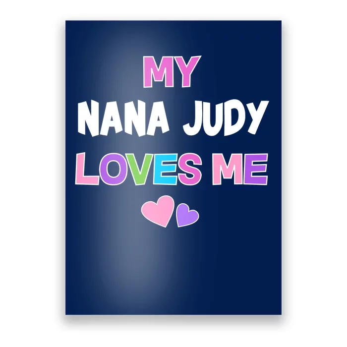 Custom Text You Are Loved Personalized Girly Design Poster