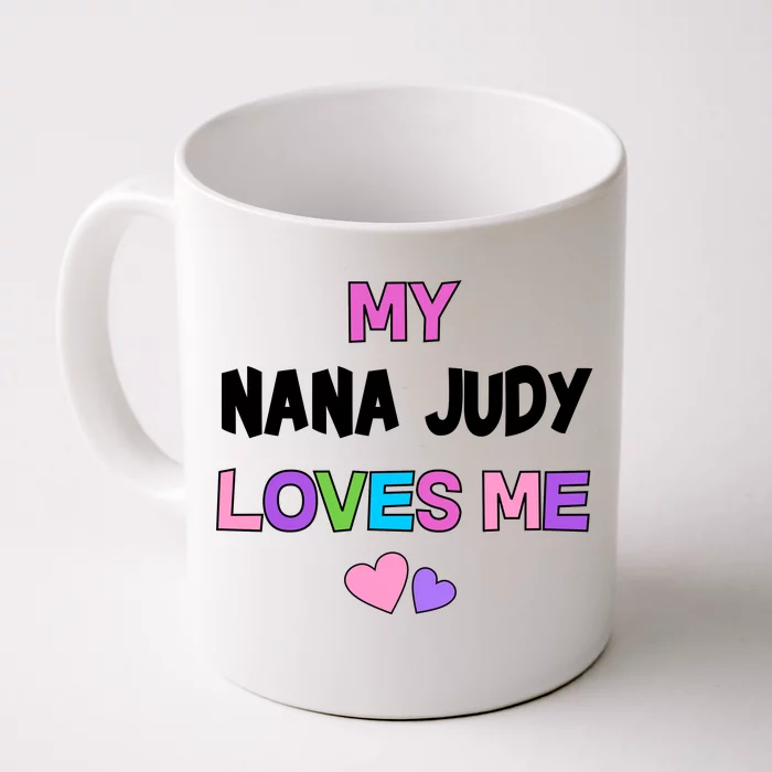 Custom Text You Are Loved Personalized Girly Design Front & Back Coffee Mug