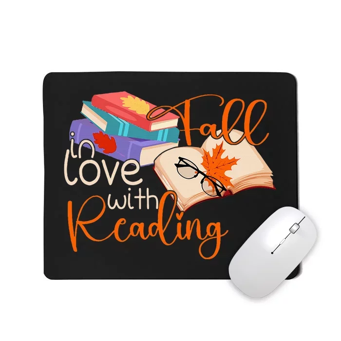 Cozy Up to Autumn with a Bookish Twist Mousepad