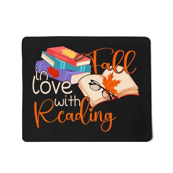 Cozy Up to Autumn with a Bookish Twist Mousepad