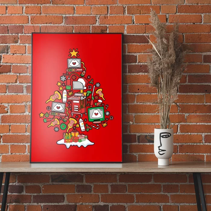 Christmas Ultrasound Tech Holiday Seaon Poster